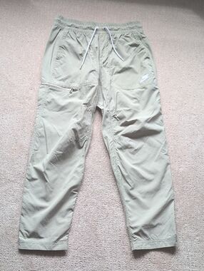 Nike Beige/Tan Drawstring Cargo Pants